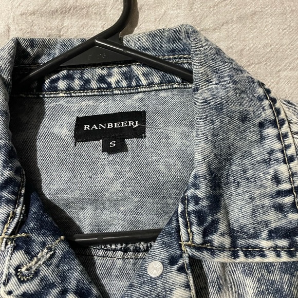 Multiple toned jean jacket. - Picture 2 of 2